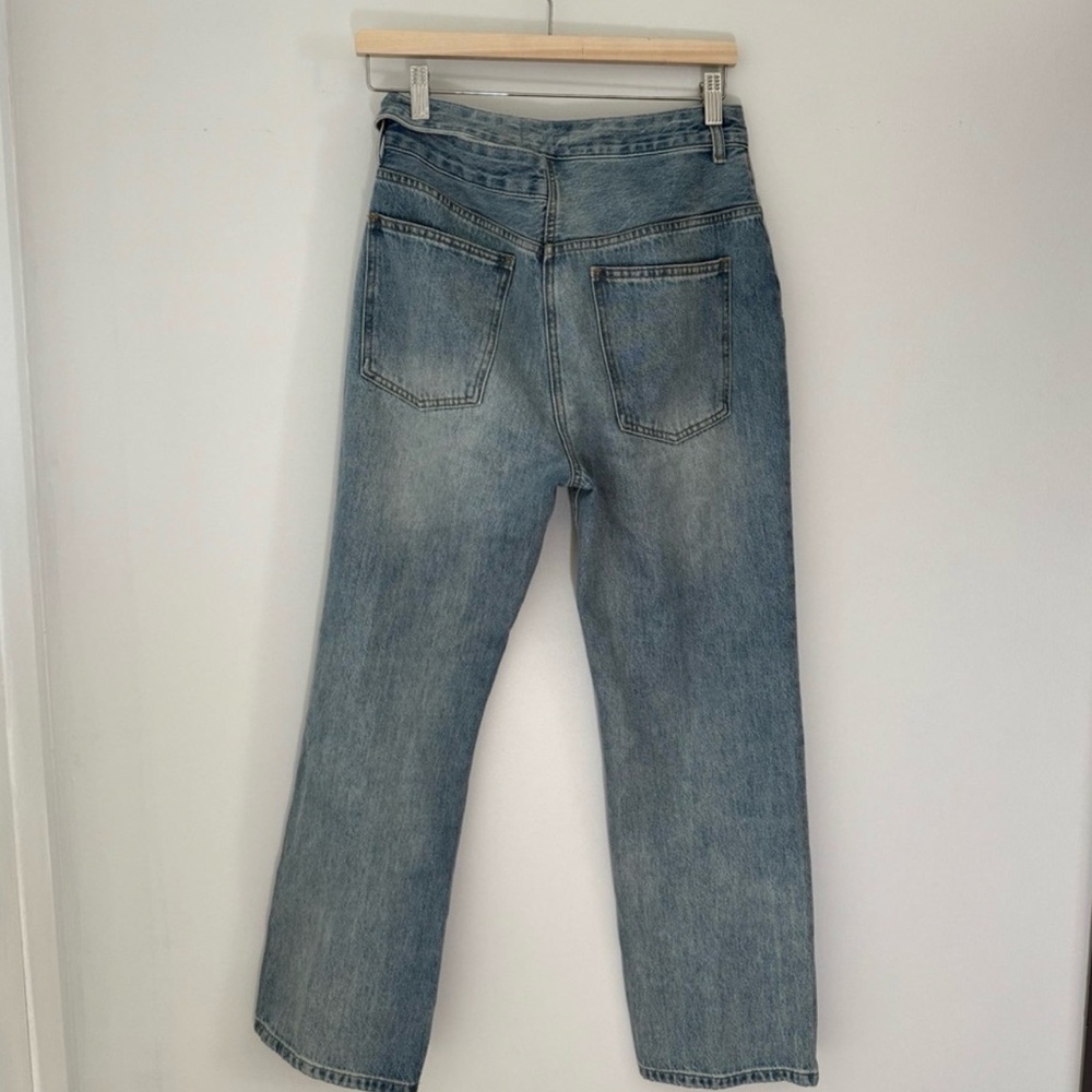 Agolde Women's Straight Leg Jeans in Light Blue - Picture 4 of 6